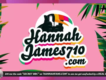 hardcore cam girl hannahjames710 image #3837867