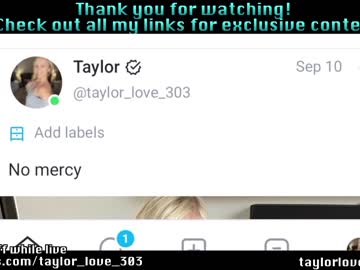 hardcore cam girl taylor_love_303 image #3158544