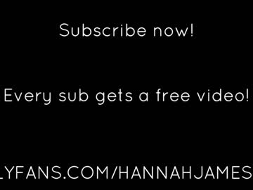 hardcore cam girl hannahjames710 image #1995409