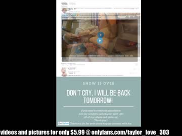 hardcore cam girl taylor_love_303 image #165448