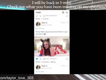 hardcore cam girl taylor_love_303 image #1285492