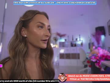 hardcore cam girl hannahjames710 image #3674114