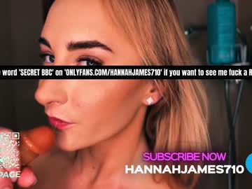 hardcore cam girl hannahjames710 image #3227258